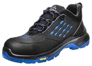 Emma Crossforce X Low veiligheidsschoen S3S - D - zwart/blauw - 44