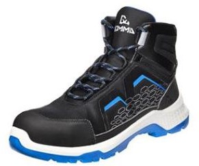 Emma Crossforce Fly High veiligheidsschoen S3S - XD - zwart/blauw - 44